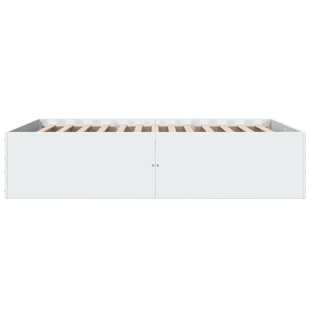 Bed Frame without Mattress Height White