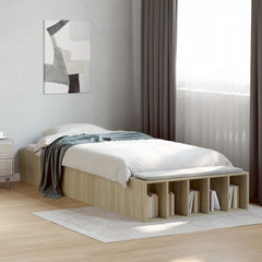 Bed Frame without Mattress 100x200 cm Sonoma oak