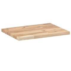 vidaXL Floating Shelves 2 pcs 40x30x2 cm Untreated Solid Wood Acacia 6