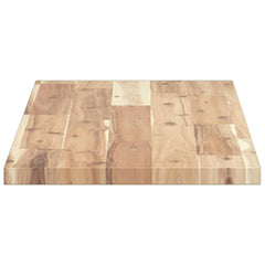 vidaXL Floating Shelves 2 pcs 100x30x2 cm Untreated Solid Wood Acacia 5