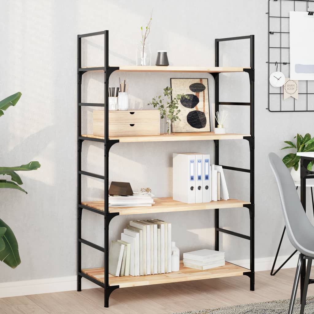vidaXL Floating Shelves 2 pcs 60x40x2 cm Untreated Solid Wood Acacia 1