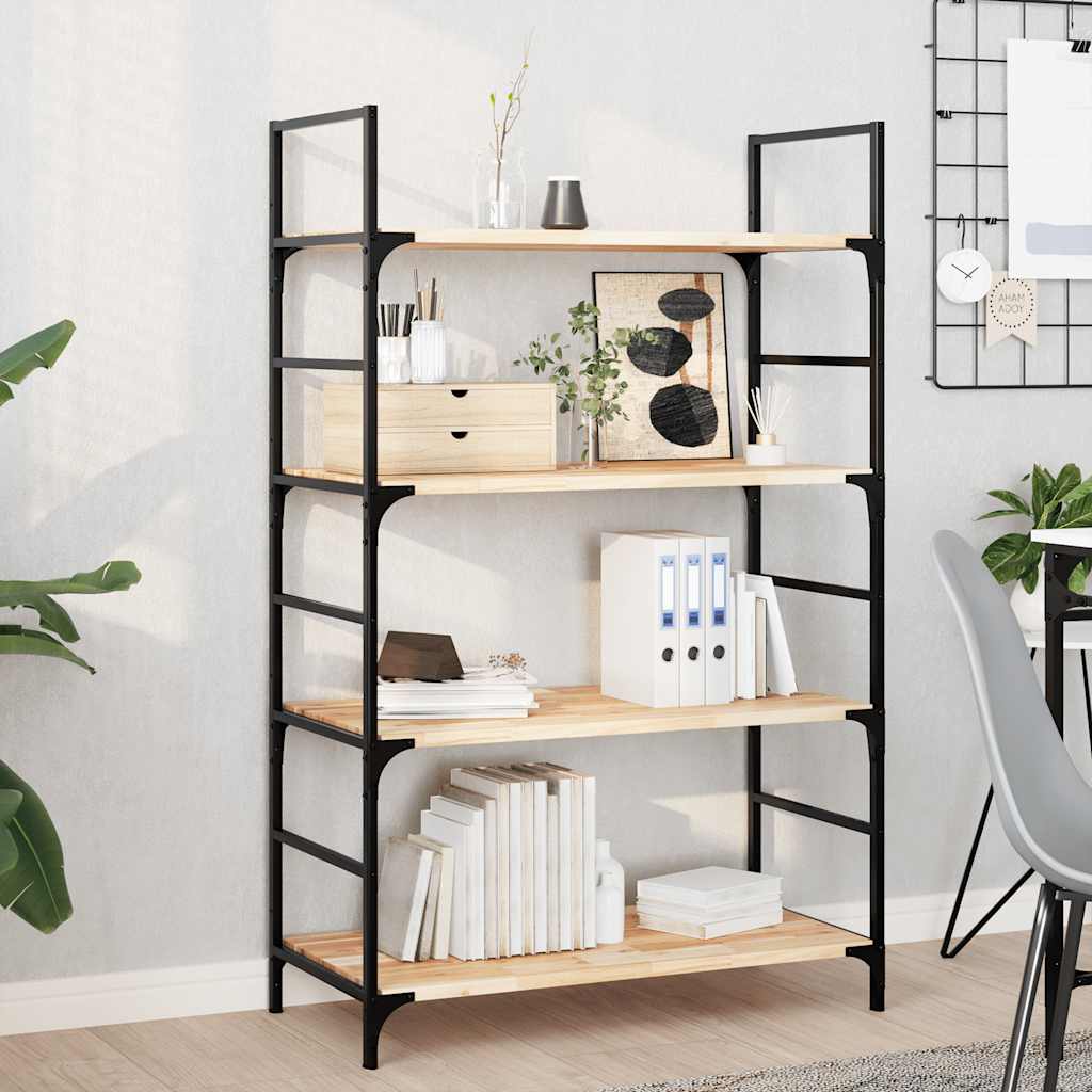 vidaXL Floating Shelf 80x40x2 cm Untreated Solid Wood Acacia 1