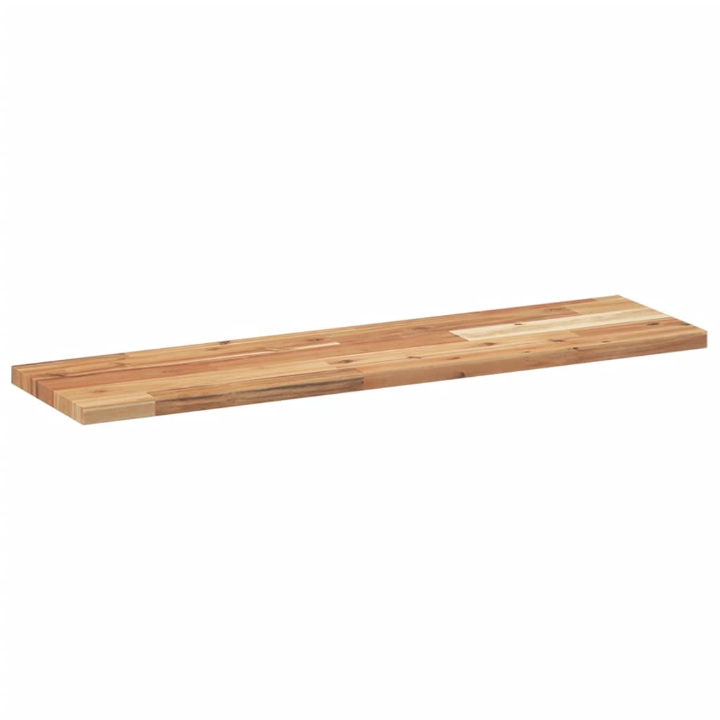 Floating Shelves Oil Finished Height 2 cm Depth 20 cm 2 pcs 80 cm