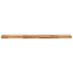 vidaXL Floating Shelf 160x20x4 cm Oil Finished Solid Wood Acacia 4
