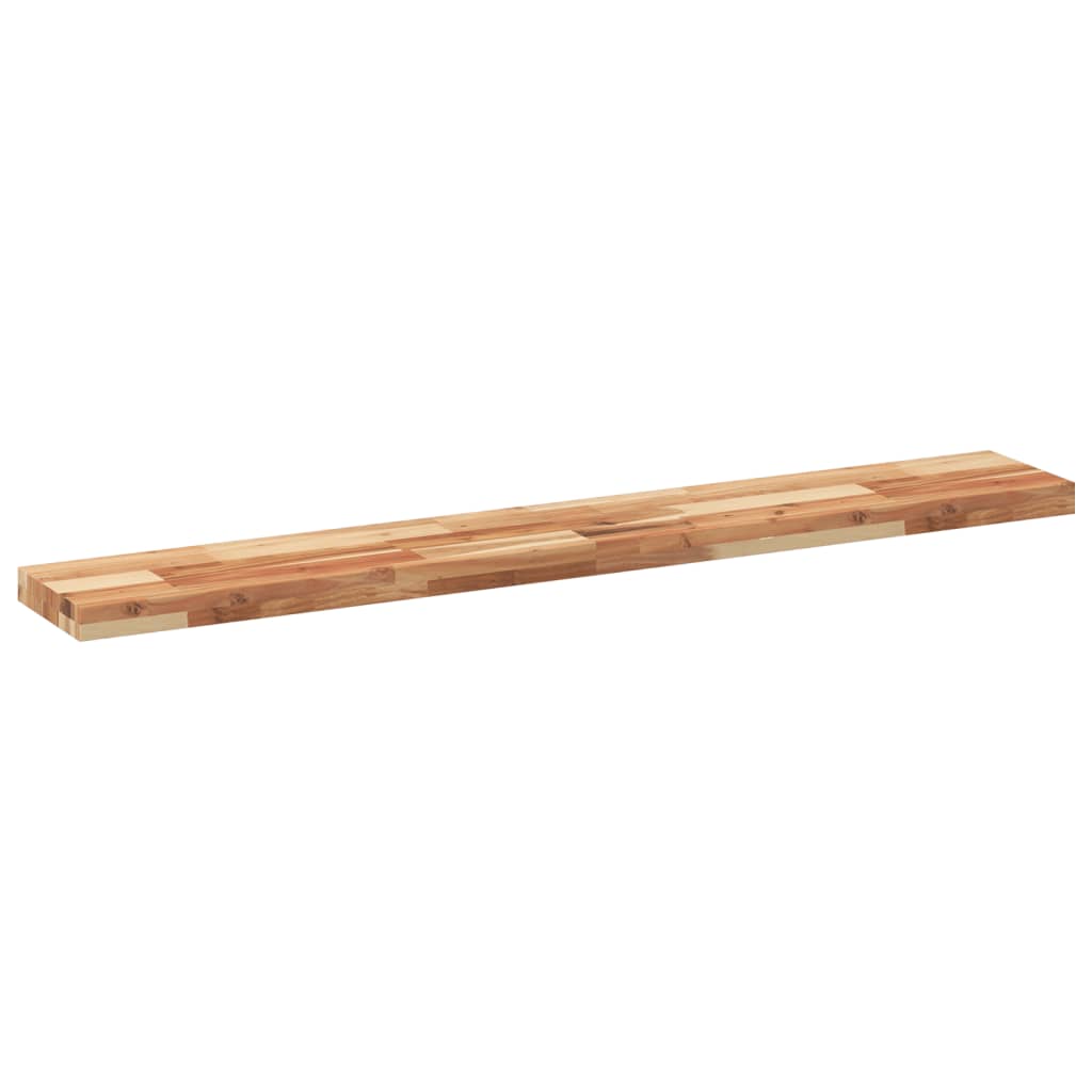 vidaXL Floating Shelf 160x20x4 cm Oil Finished Solid Wood Acacia 6