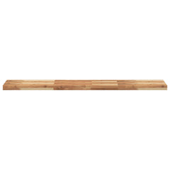 vidaXL Floating Shelf 120x30x4 cm Oil Finished Solid Wood Acacia 4