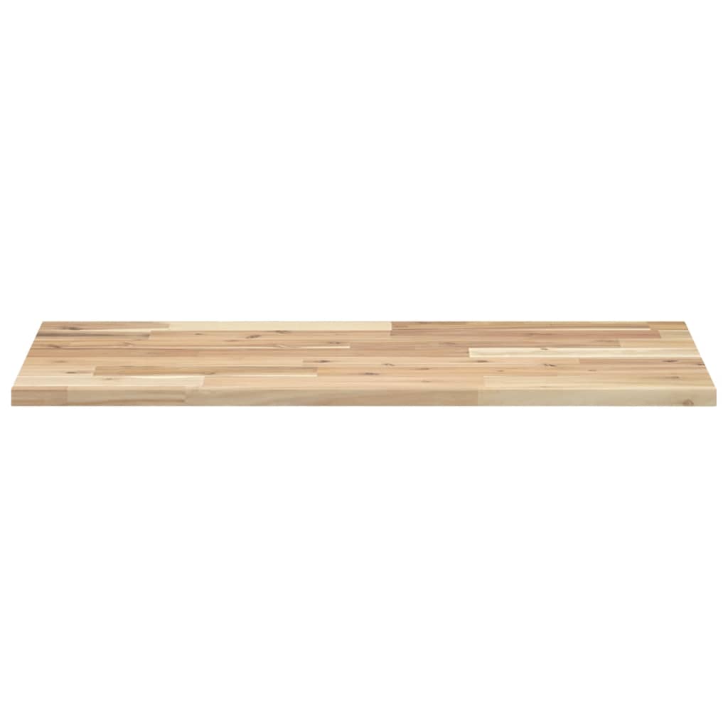 vidaXL Bathroom Vanity Top Untreated 80x40x2 cm Solid Wood Acacia 3