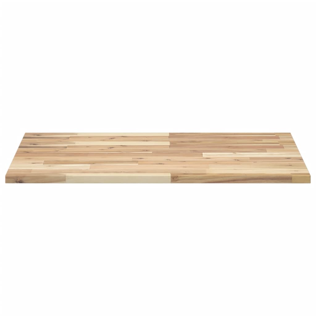vidaXL Bathroom Vanity Top Untreated 100x60x2 cm Solid Wood Acacia 3