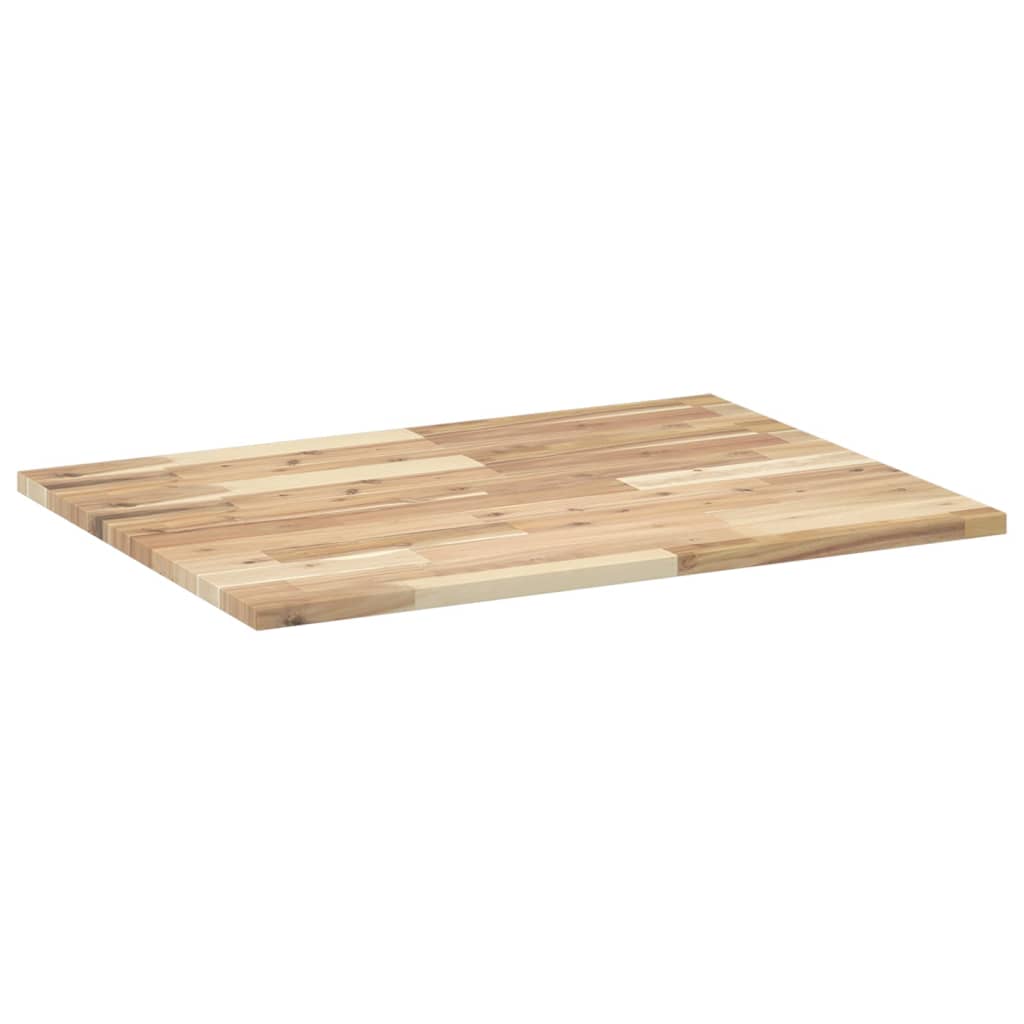 vidaXL Bathroom Vanity Top Untreated 100x60x2 cm Solid Wood Acacia 4