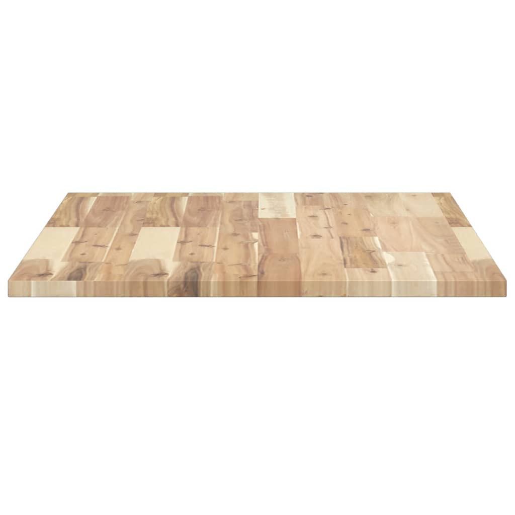 vidaXL Bathroom Vanity Top Untreated 100x60x2 cm Solid Wood Acacia 5