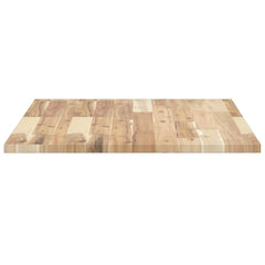 vidaXL Bathroom Vanity Top Untreated 100x60x2 cm Solid Wood Acacia 5