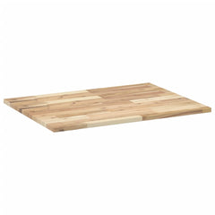 vidaXL Bathroom Vanity Top Untreated 100x60x2 cm Solid Wood Acacia 6