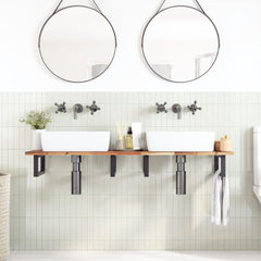 vidaXL Bathroom Vanity Top Oil Finished 120x40x2 cm Solid Wood Acacia 2