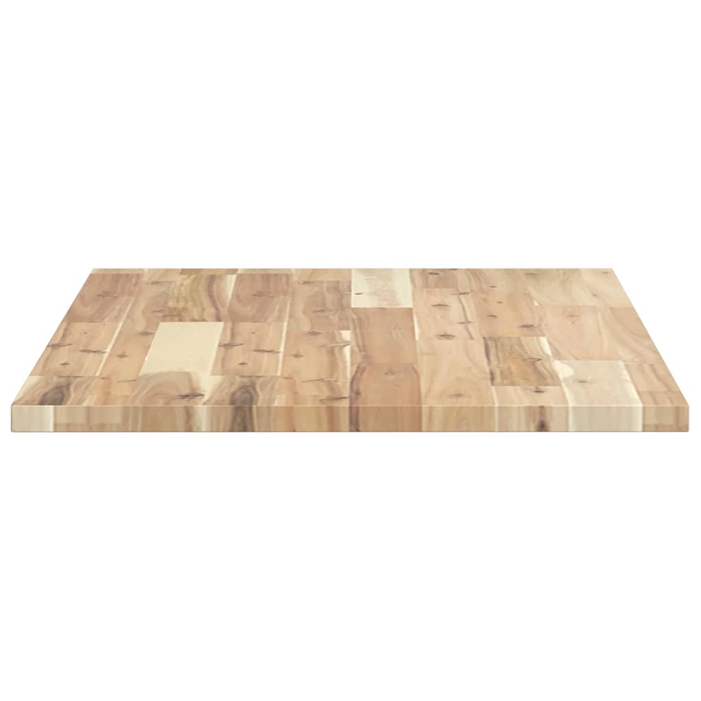 vidaXL Desk Top Untreated 60x50x2 cm Solid Wood Acacia 5