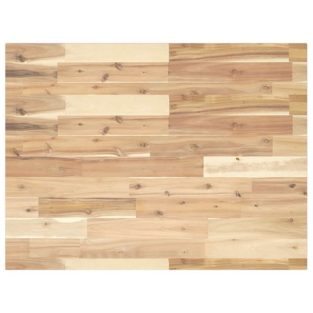 vidaXL Desk Top Untreated 100x60x2 cm Solid Wood Acacia 1