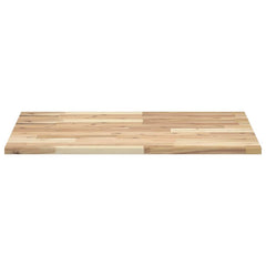 vidaXL Desk Top Untreated 100x60x2 cm Solid Wood Acacia 5