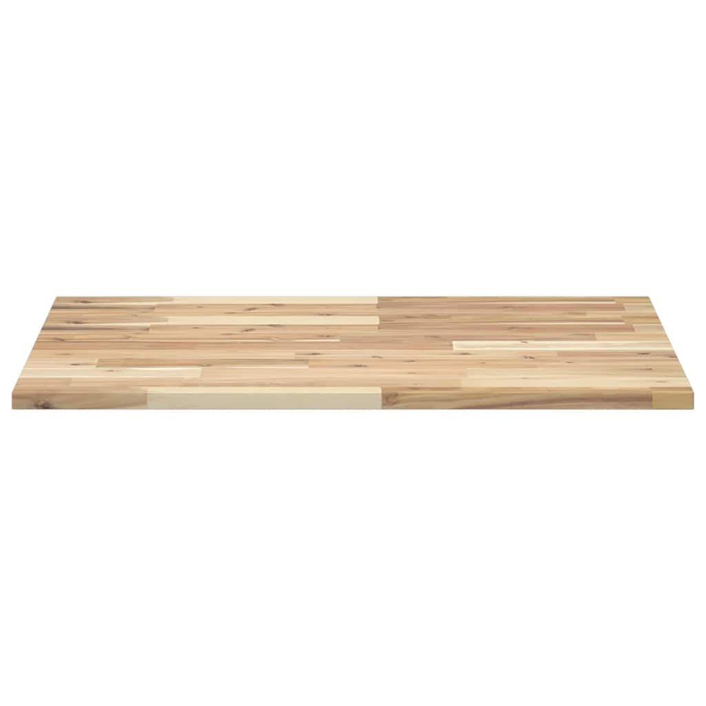 vidaXL Desk Top Untreated 100x60x2 cm Solid Wood Acacia 5