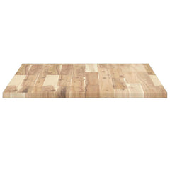 vidaXL Desk Top Untreated 100x60x2 cm Solid Wood Acacia 6