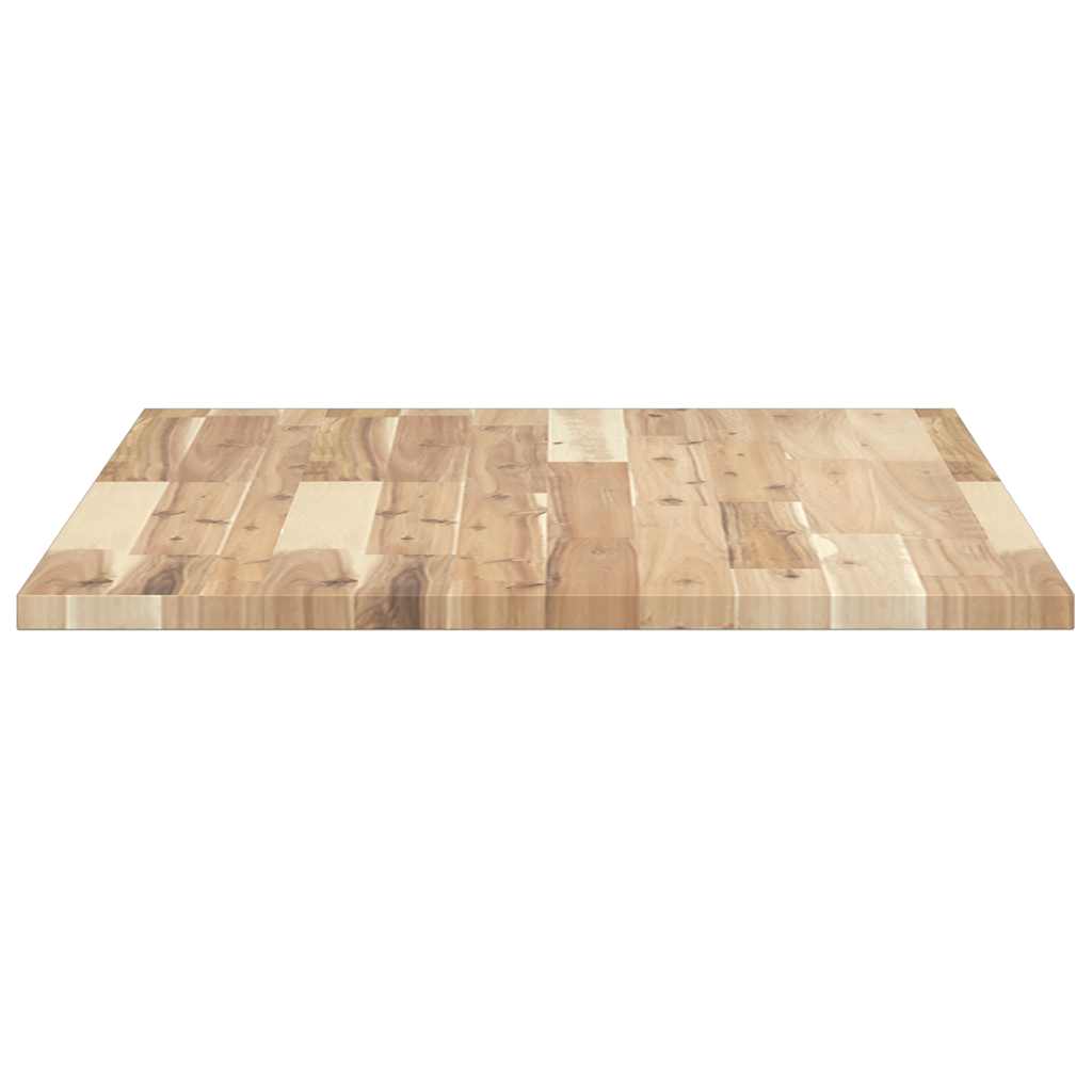 vidaXL Desk Top Untreated 100x60x2 cm Solid Wood Acacia 6