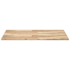 vidaXL Desk Top Untreated 100x70x2 cm Solid Wood Acacia 5