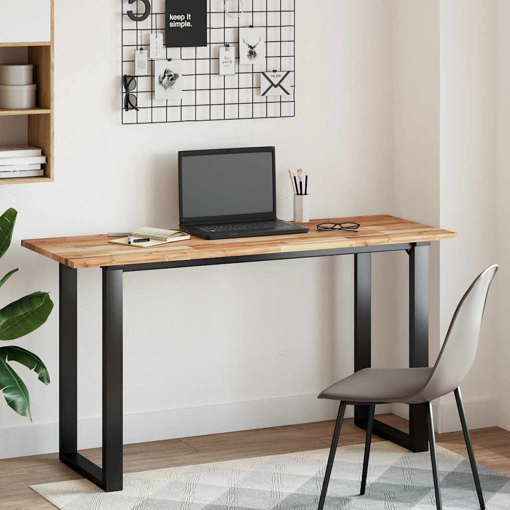 Desk Top Solid Wood Acacia Oil Finished Height
