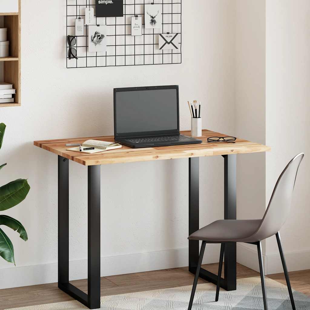 Desk Top Solid Wood Acacia Oil Finished Height 2 cm 120 cm 70 cm