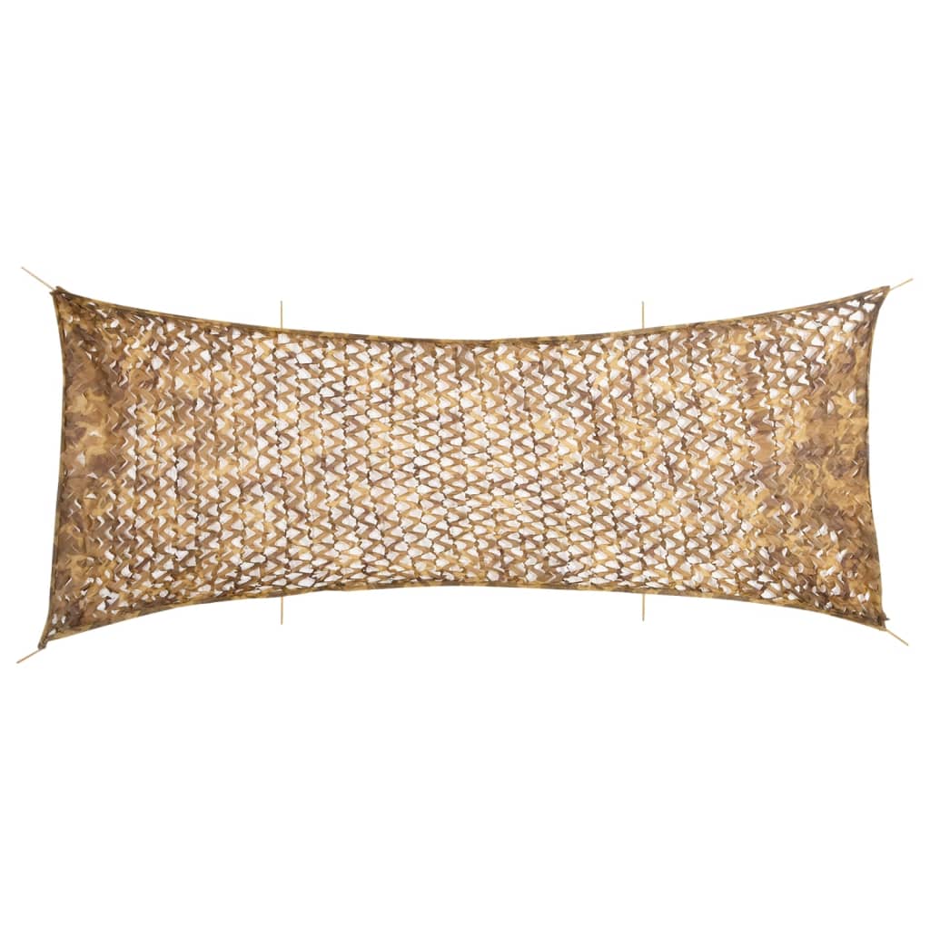 vidaXL Camouflage Net with Storage Bag 721x294 cm Sand 1