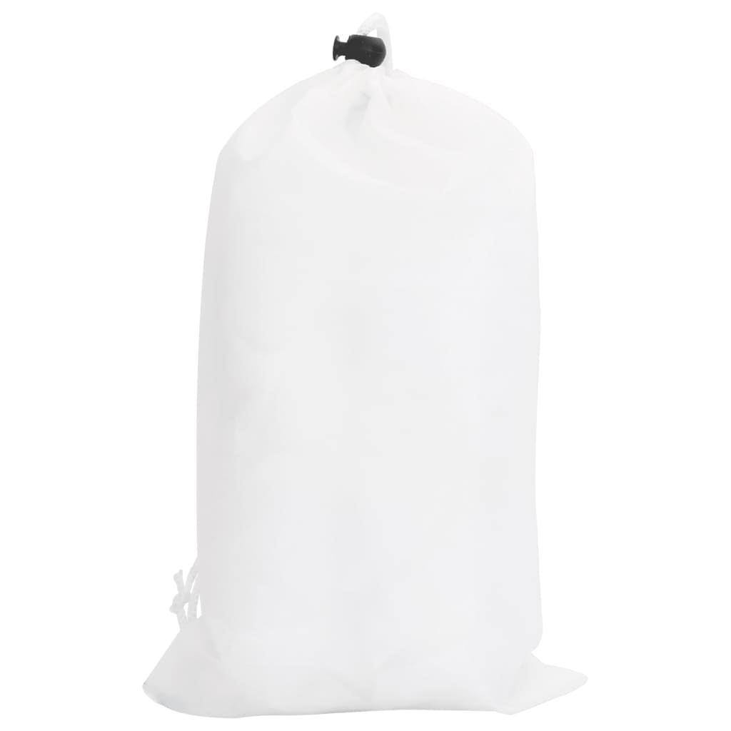 vidaXL Camouflage Net with Storage Bag 809x207 cm White 4
