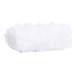 vidaXL Camouflage Net with Storage Bag 316x296 cm White 2