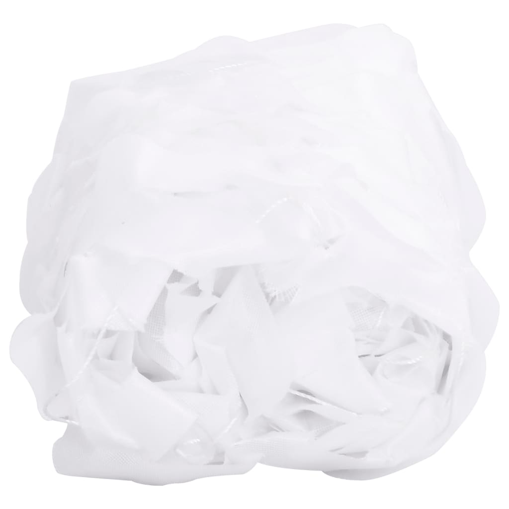 vidaXL Camouflage Net with Storage Bag 316x296 cm White 3