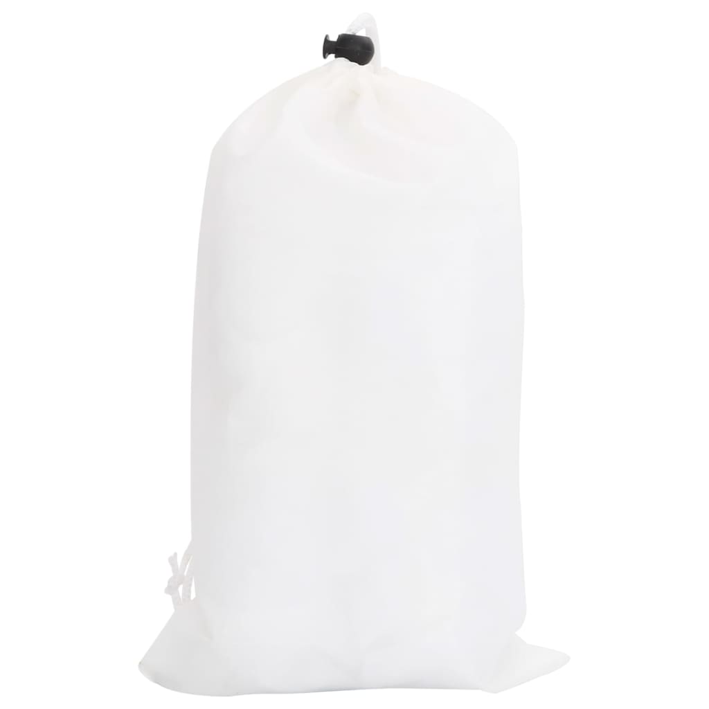 vidaXL Camouflage Net with Storage Bag 316x296 cm White 4