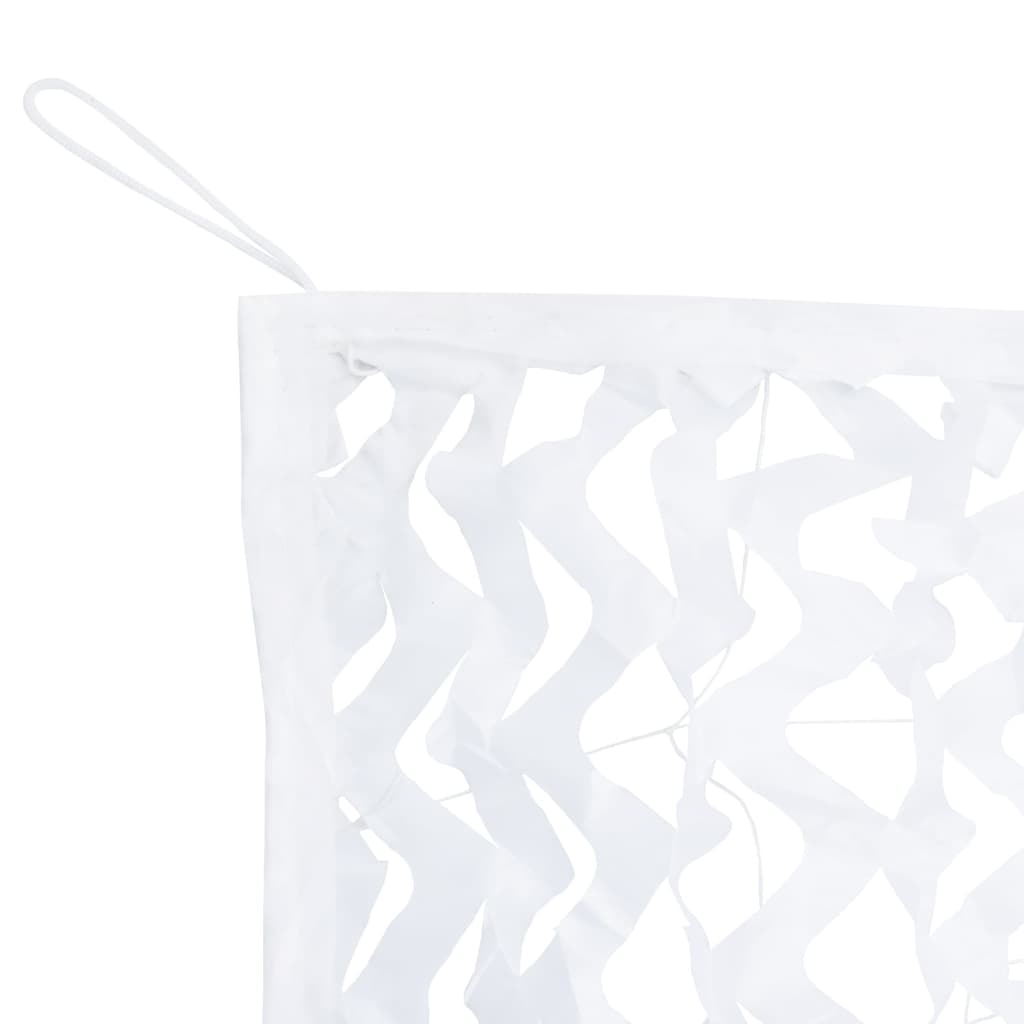 vidaXL Camouflage Net with Storage Bag 506x279 cm White 6