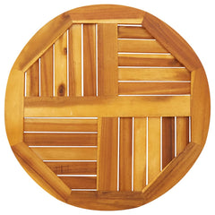 vidaXL Table Top Ø60x2 cm Round Solid Wood Acacia 6