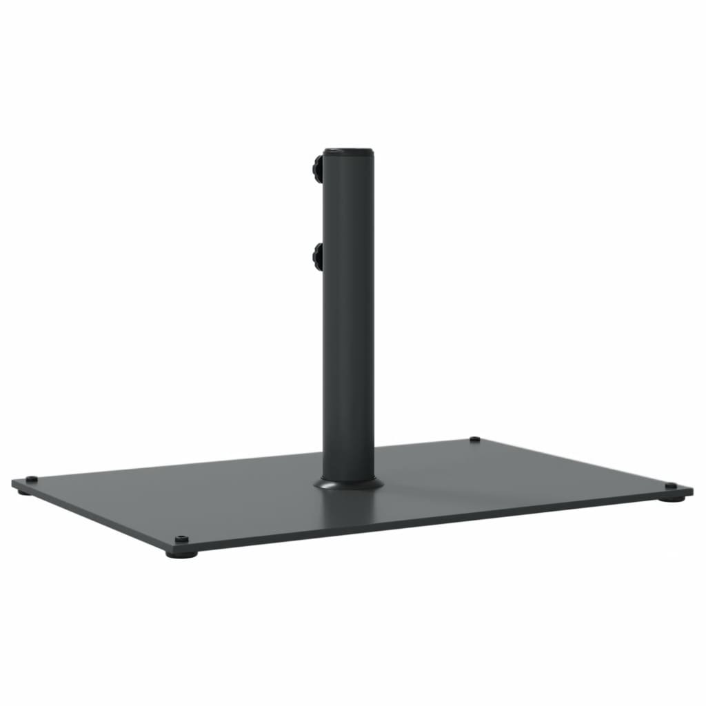 Parasol Base for Ø32/38/48 Poles 15 kg Rectangular Dark grey