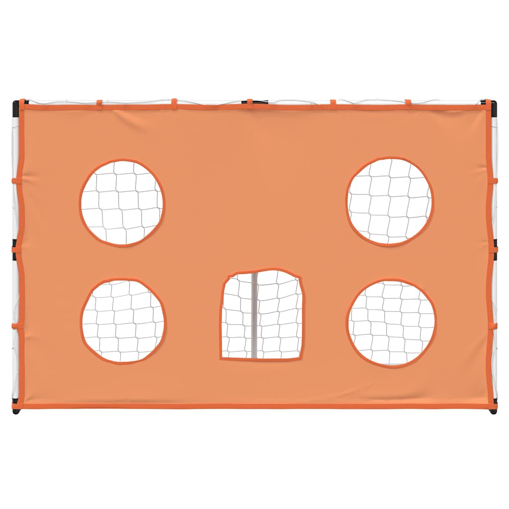 vidaXL Kids' Football Goal with Targeting Mat and Ball 182x62x118 cm 5