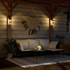Solar Outdoor Wall Lanterns Warm white 4