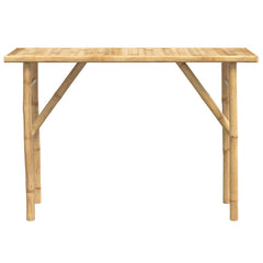 vidaXL Console Table 115x39x75 cm Bamboo 3