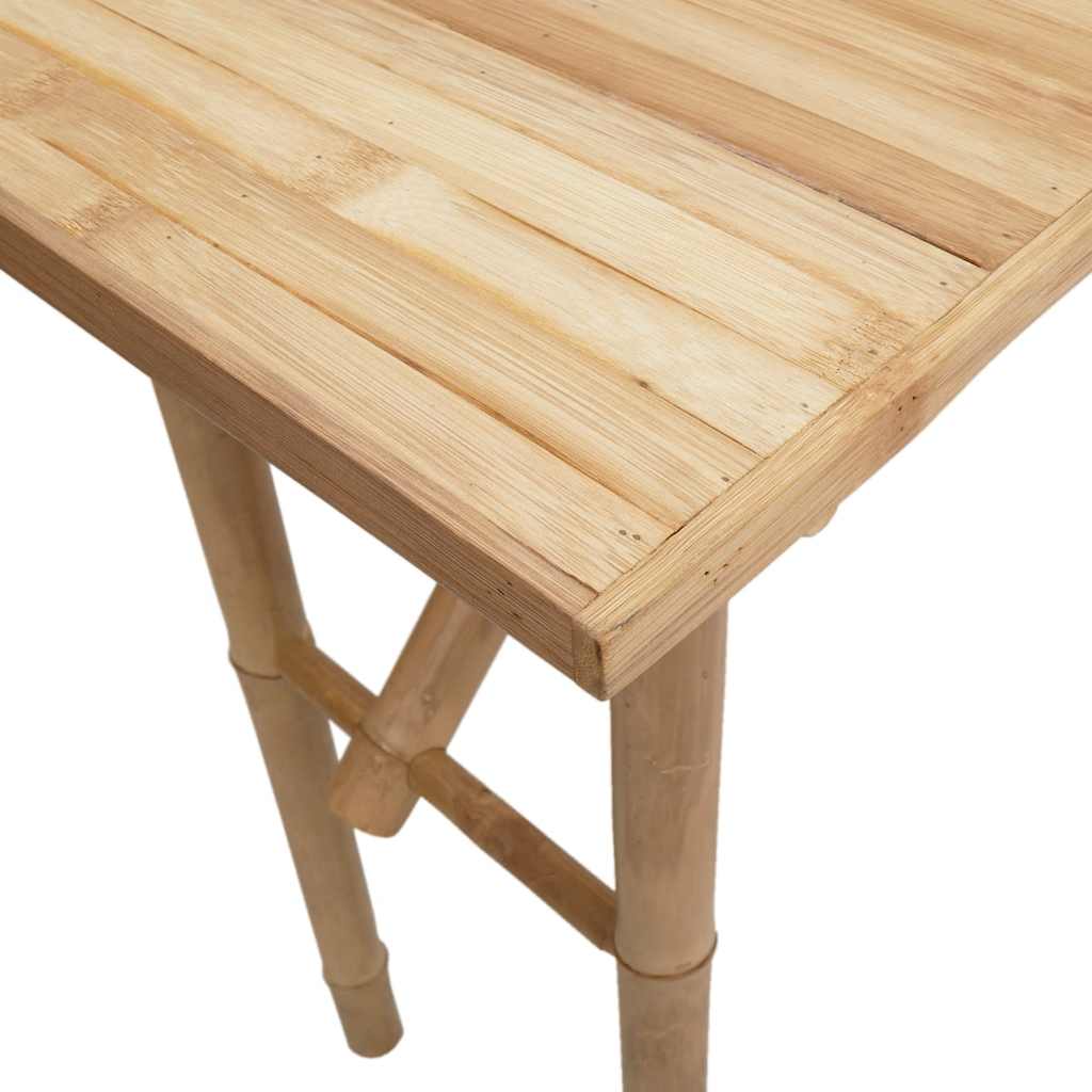 vidaXL Console Table 115x39x75 cm Bamboo 6