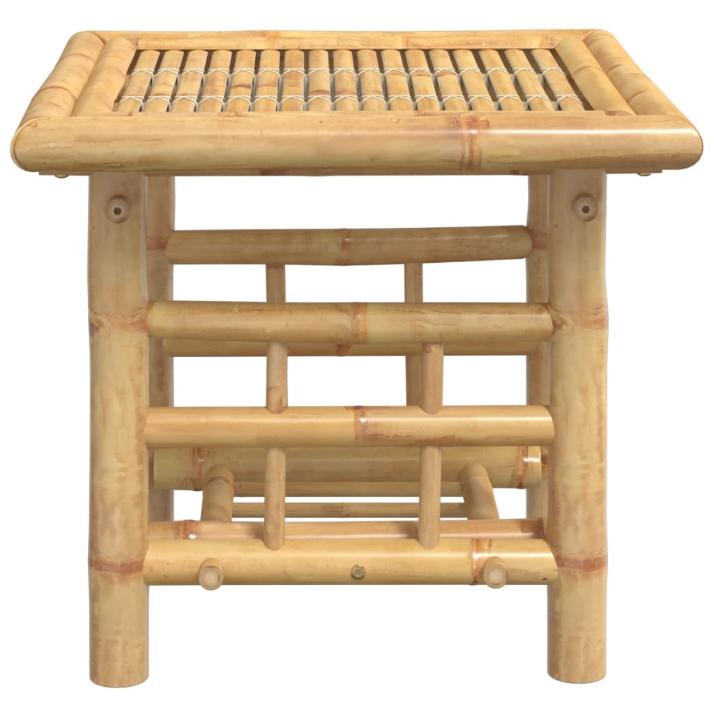 vidaXL Side Table 45x45x45 cm Bamboo 4