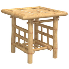 vidaXL Side Table 45x45x45 cm Bamboo 5
