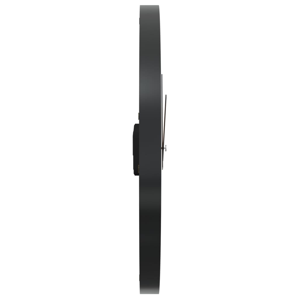 vidaXL Wall Clock Brown Ø35 cm Iron and Olive Wood 4