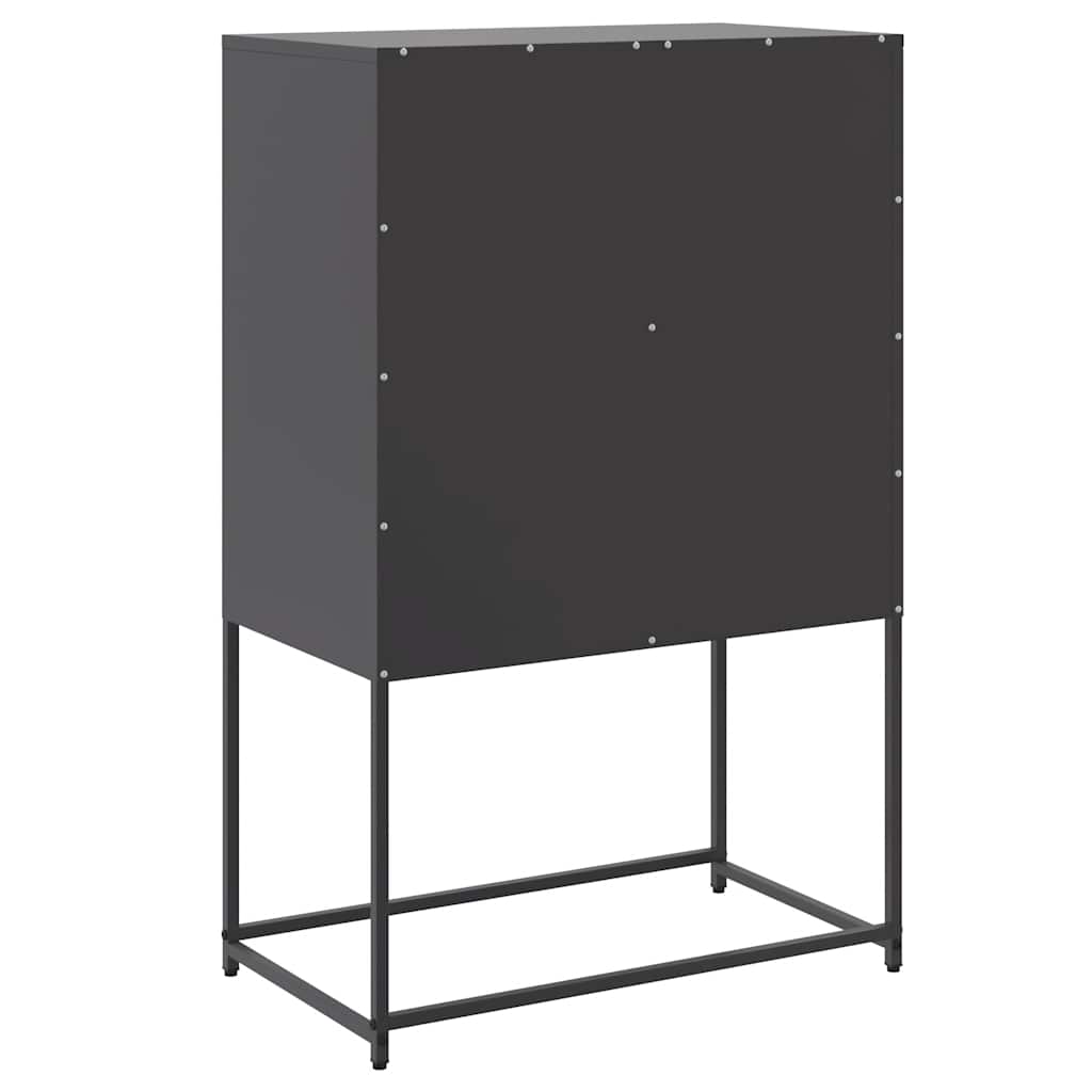 Sideboard 68,5x38,5x107 cm Steel Black