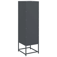 Highboard 36x39x123 cm Steel Anthracite
