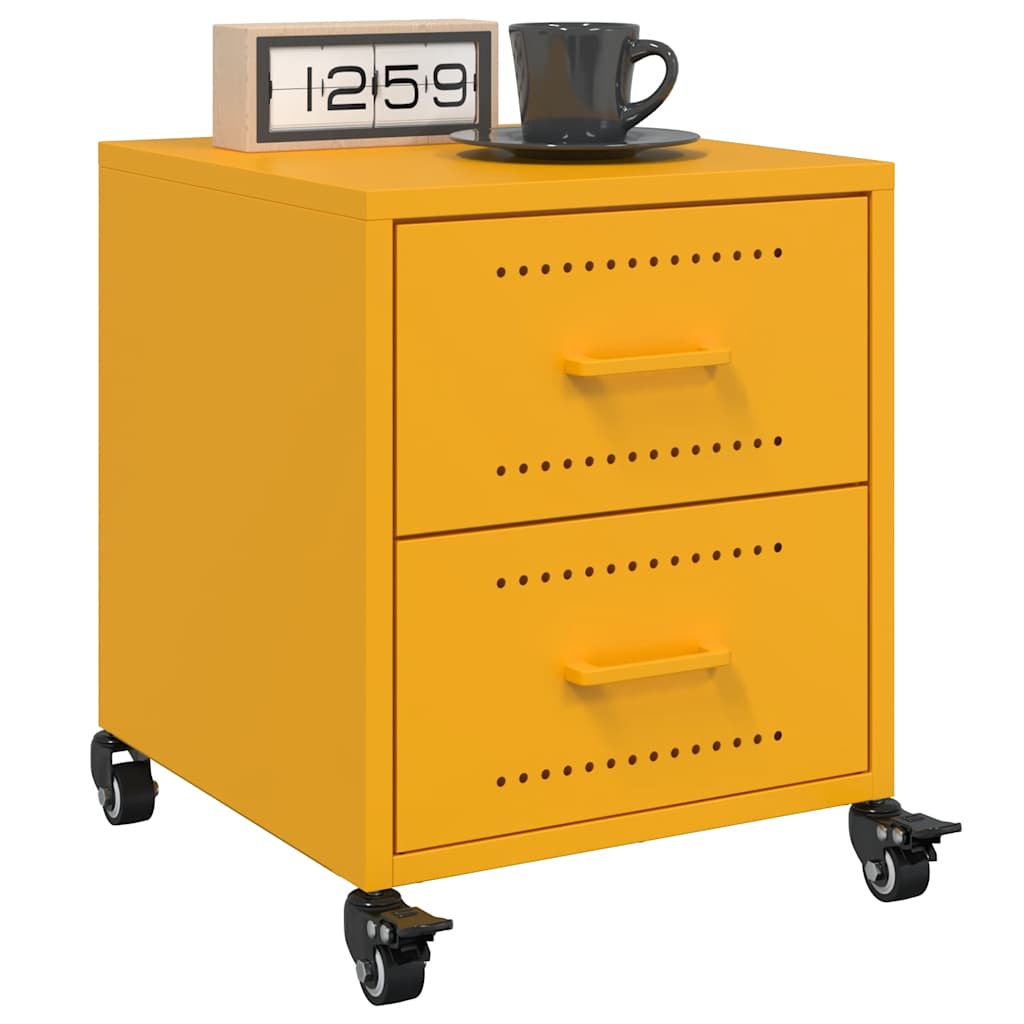Bedside Cabinet in Yellow