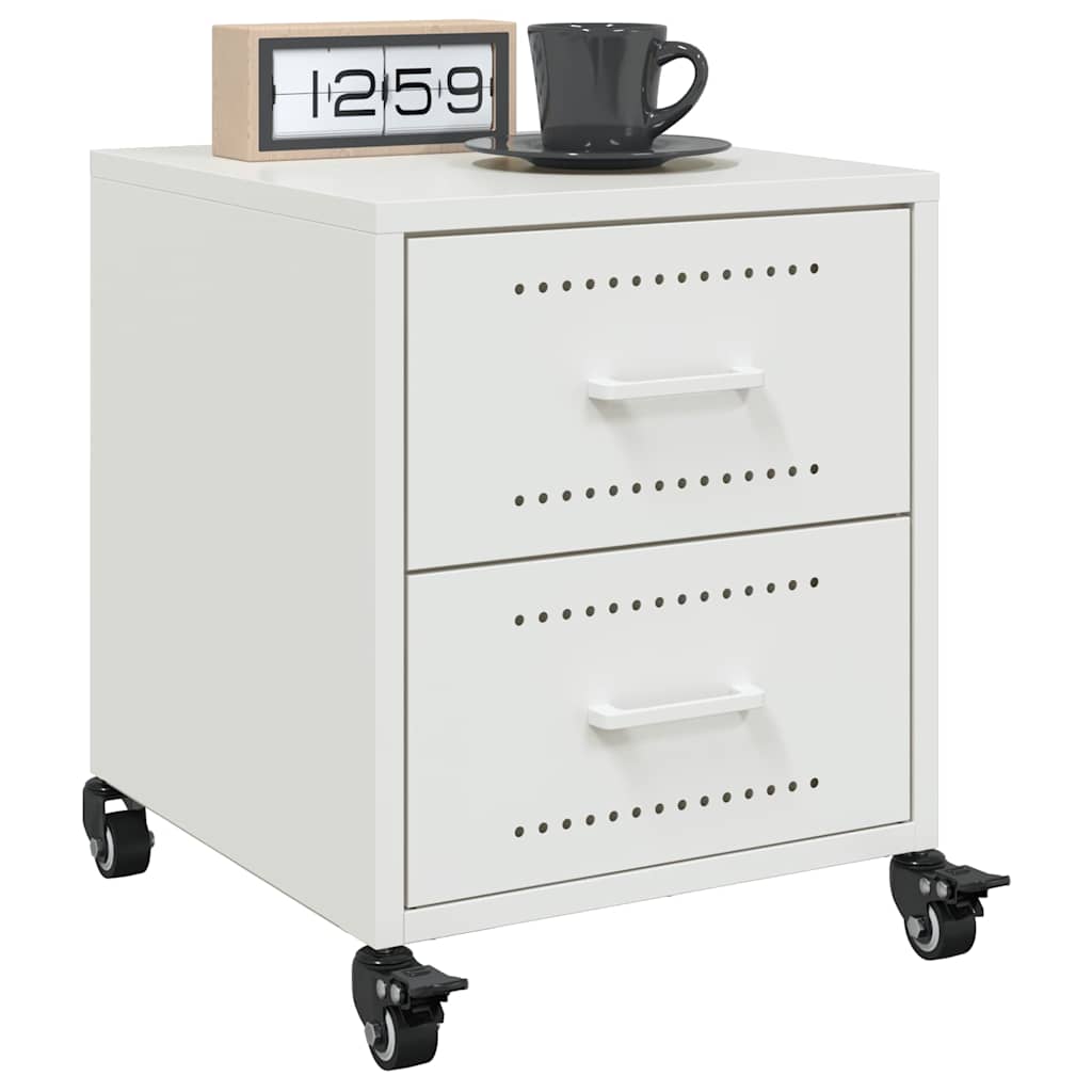 Bedside Cabinet in White