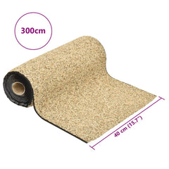 vidaXL Stone Liner Natural Sand 300x40 cm 6