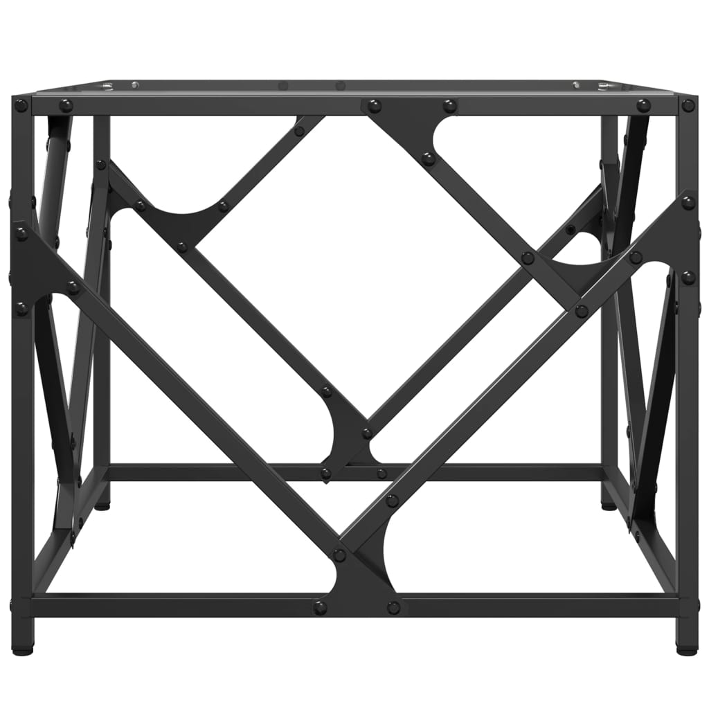 Coffee Table with Top Steel 50 cm 50 cm