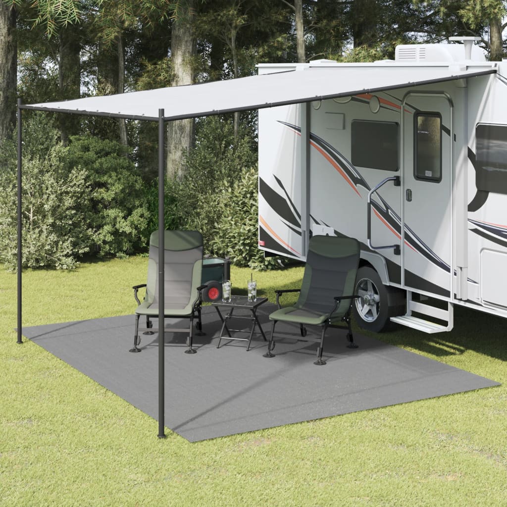 vidaXL Tent Carpet Anthracite 4x3 m 1