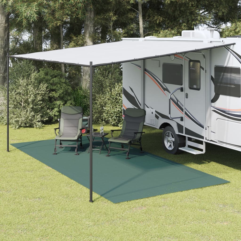 vidaXL Tent Carpet Green 5.5x2.5 m 1