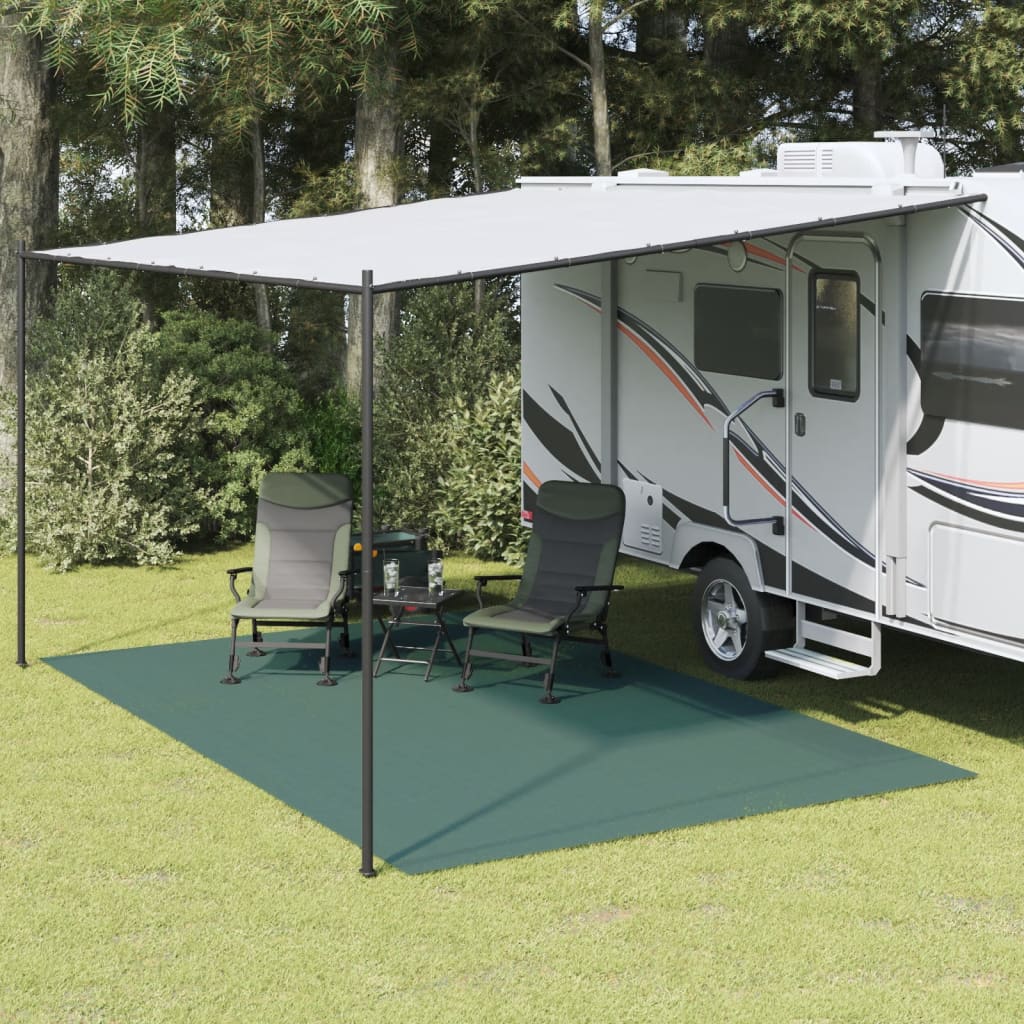 vidaXL Tent Carpet Green 5x3 m 1